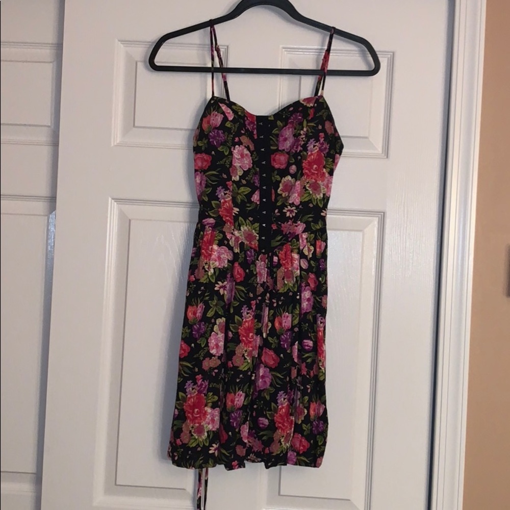 Floral corset dress